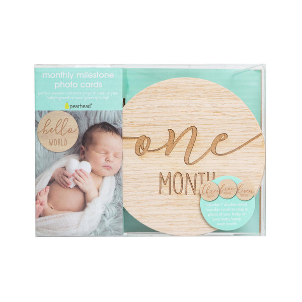 Pearhead Monthly Milestone Photo Cards